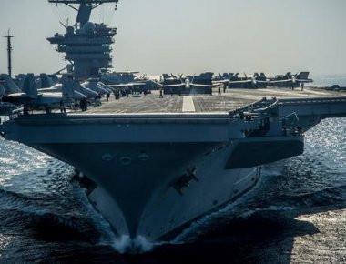 Ν. Κορέα: Το αεροπλανοφόρο USS Carl Vinson στις ανοιξιάτικες στρατιωτικές ασκήσεις